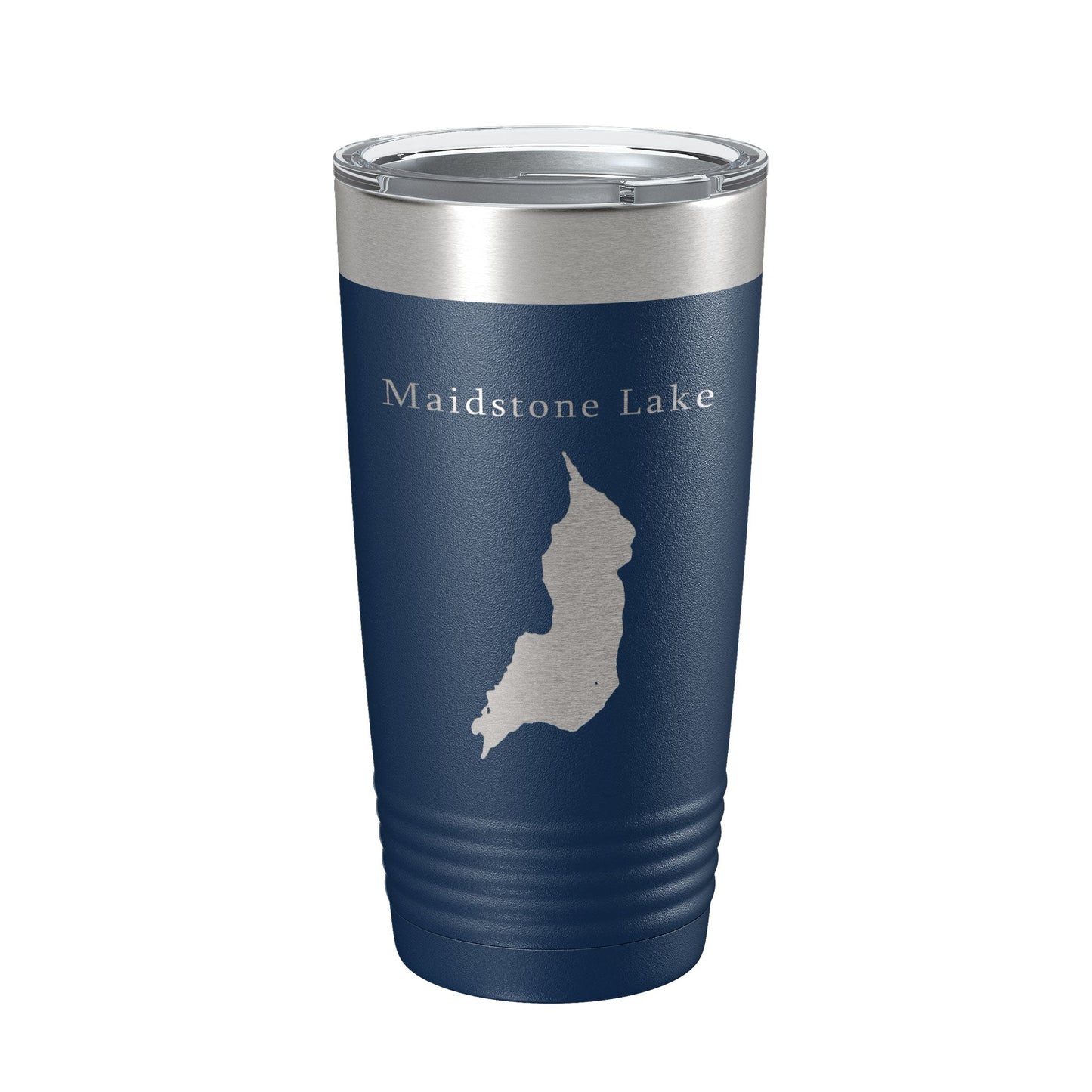 Maidstone Lake Map Tumbler Travel Mug Insulated Laser Engraved Coffee Cup Vermont 20 oz-8