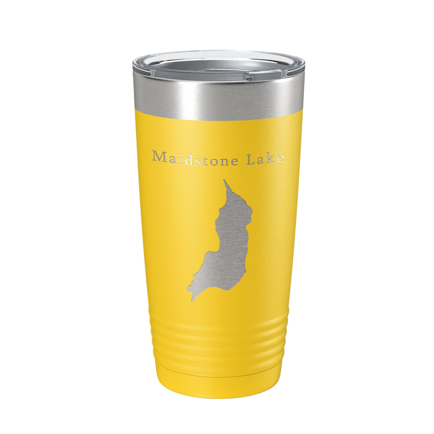 Maidstone Lake Map Tumbler Travel Mug Insulated Laser Engraved Coffee Cup Vermont 20 oz-19