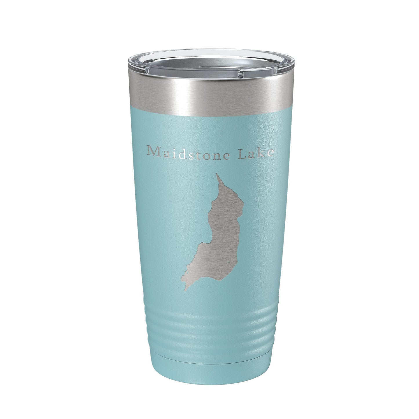 Maidstone Lake Map Tumbler Travel Mug Insulated Laser Engraved Coffee Cup Vermont 20 oz-13