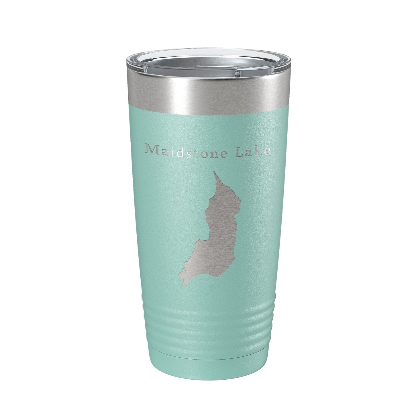 Maidstone Lake Map Tumbler Travel Mug Insulated Laser Engraved Coffee Cup Vermont 20 oz-12
