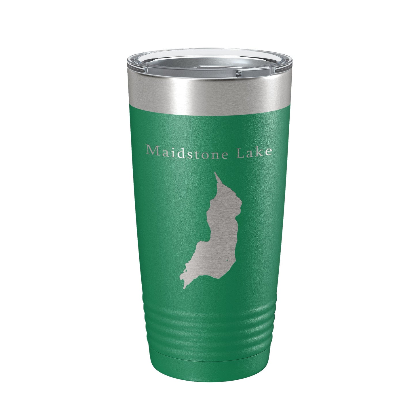Maidstone Lake Map Tumbler Travel Mug Insulated Laser Engraved Coffee Cup Vermont 20 oz-9