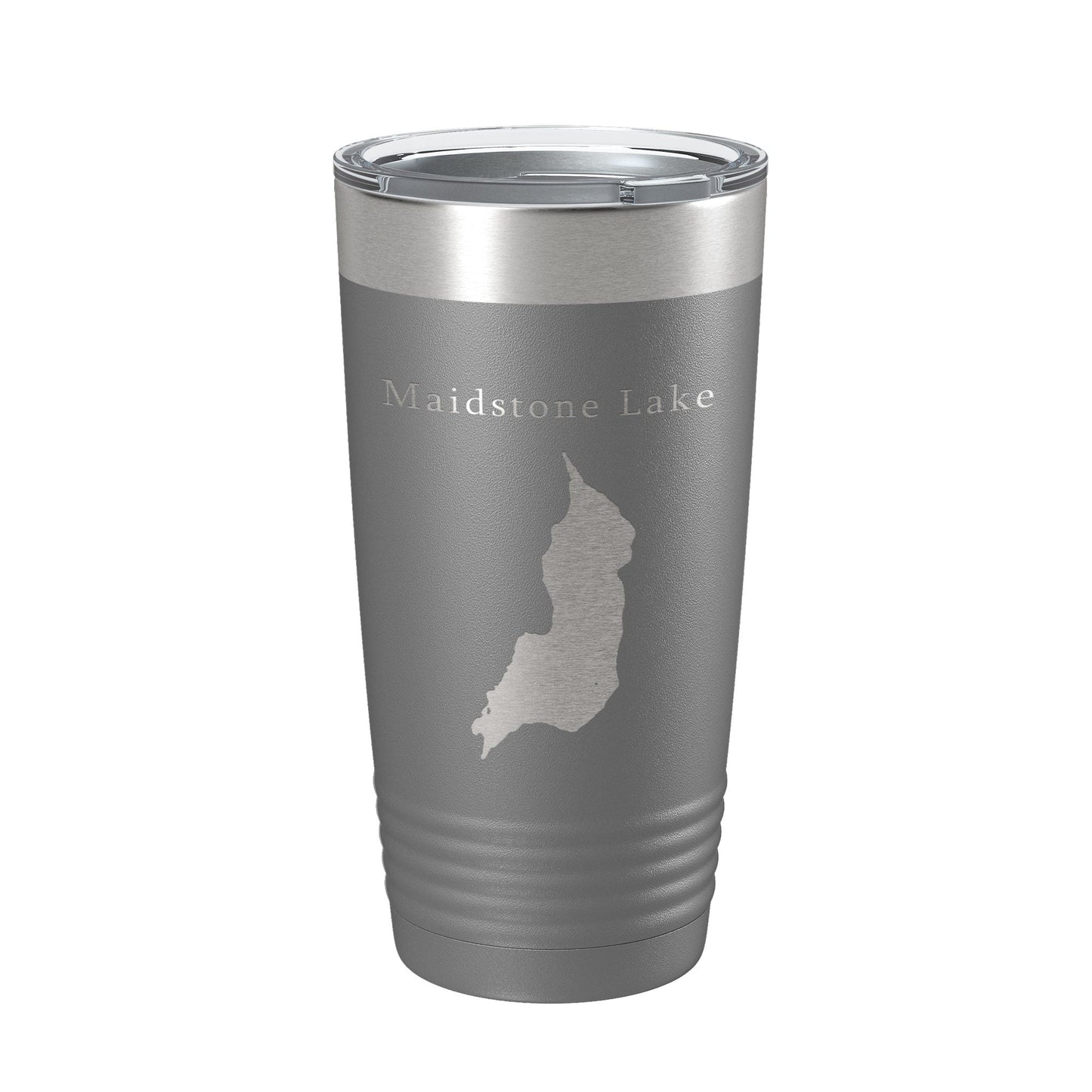 Maidstone Lake Map Tumbler Travel Mug Insulated Laser Engraved Coffee Cup Vermont 20 oz-16