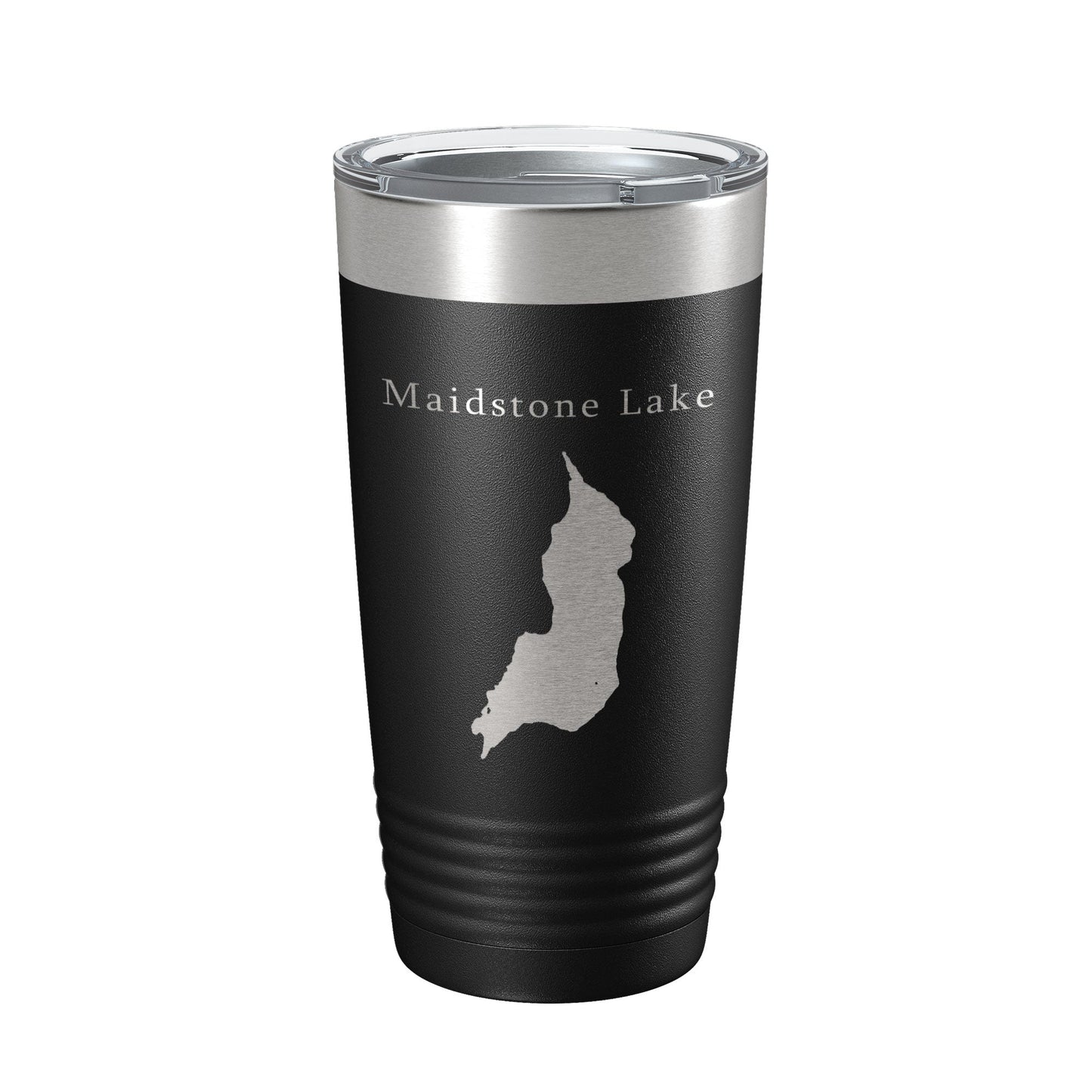 Maidstone Lake Map Tumbler Travel Mug Insulated Laser Engraved Coffee Cup Vermont 20 oz-5