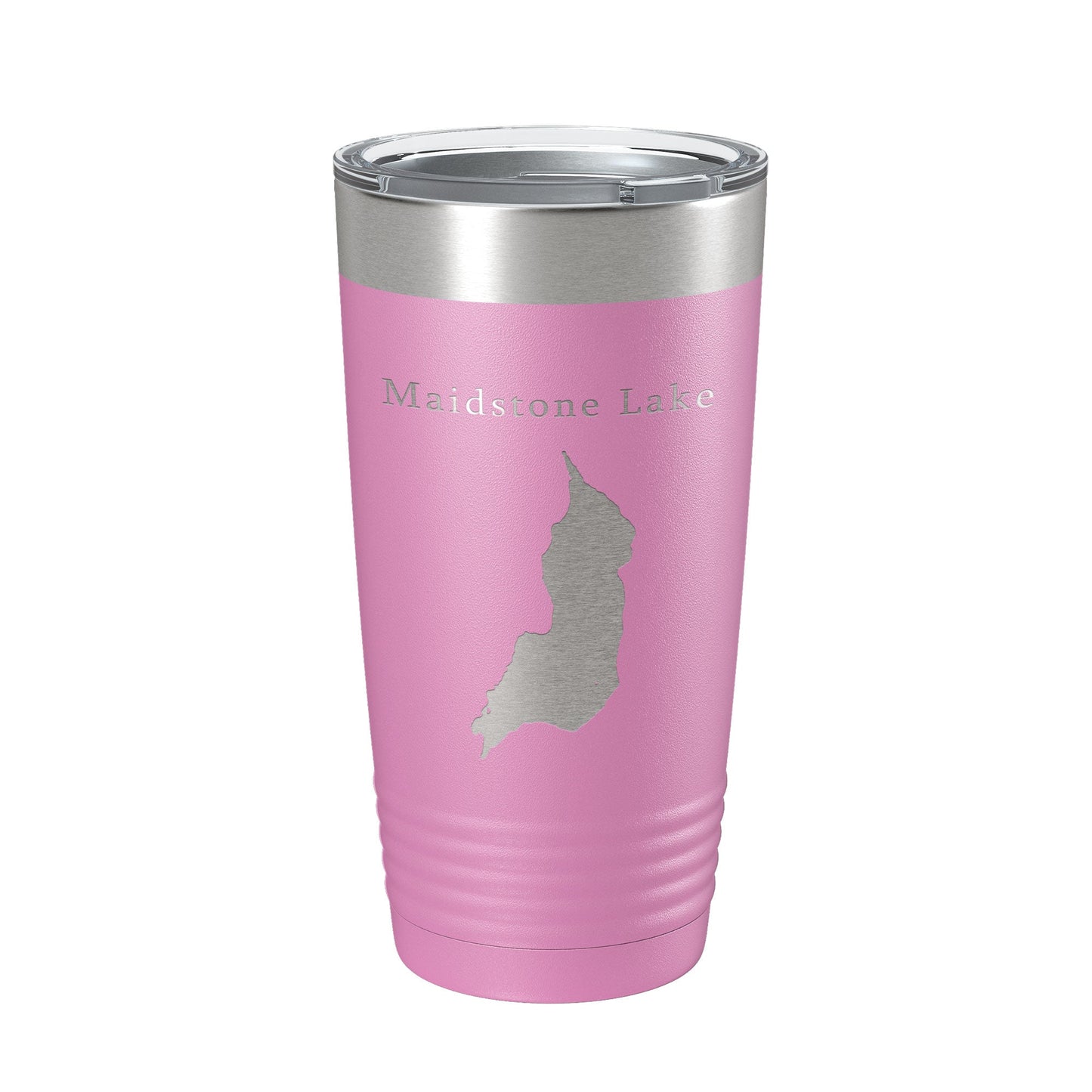 Maidstone Lake Map Tumbler Travel Mug Insulated Laser Engraved Coffee Cup Vermont 20 oz-14