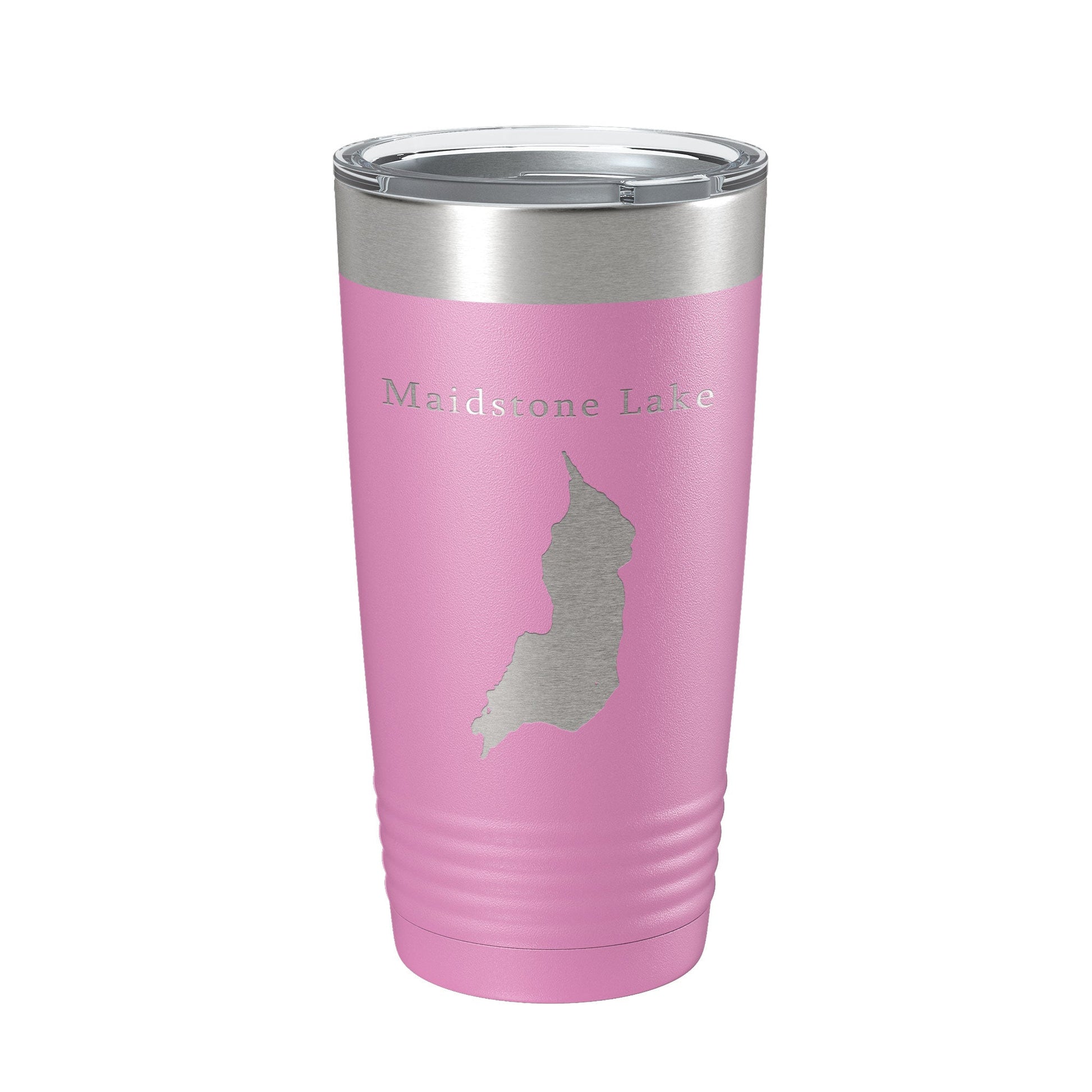Maidstone Lake Map Tumbler Travel Mug Insulated Laser Engraved Coffee Cup Vermont 20 oz-14